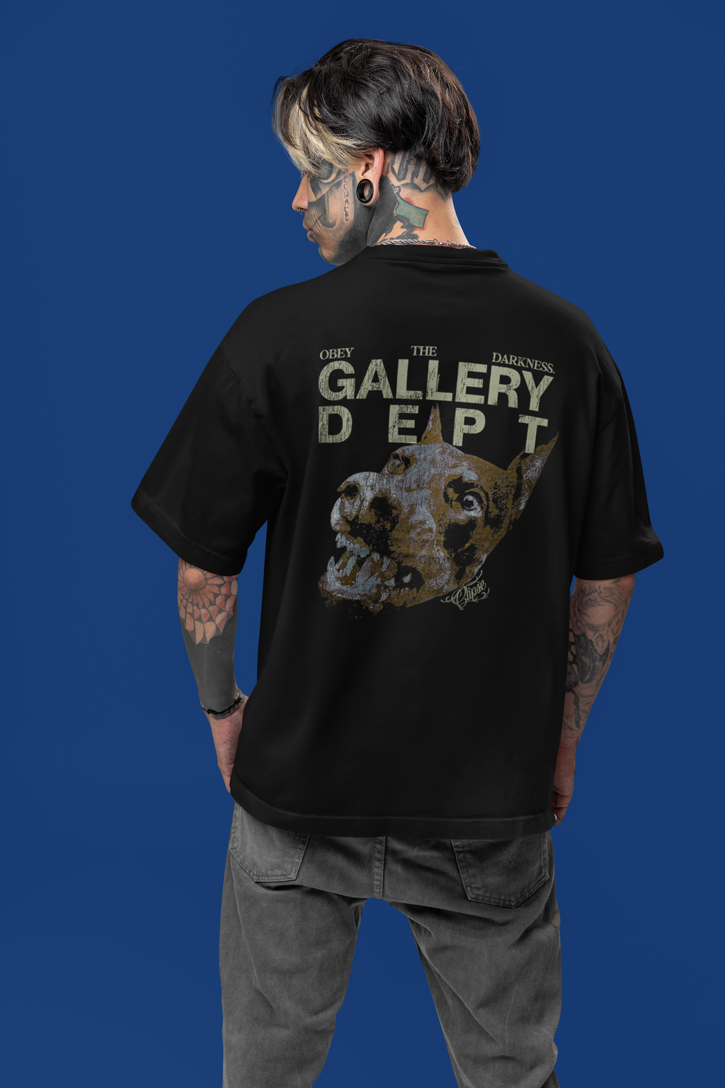 Camiseta Gallery Dept Oversize - Algodón Premium - Estilo Urbano