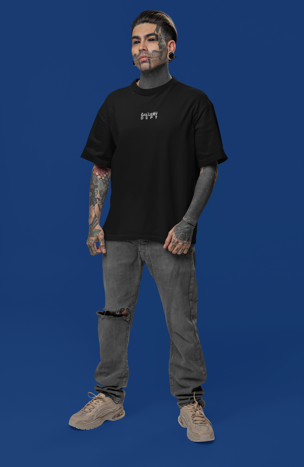 Camiseta Gallery Dept Oversize - Algodón Premium - Estilo Urbano