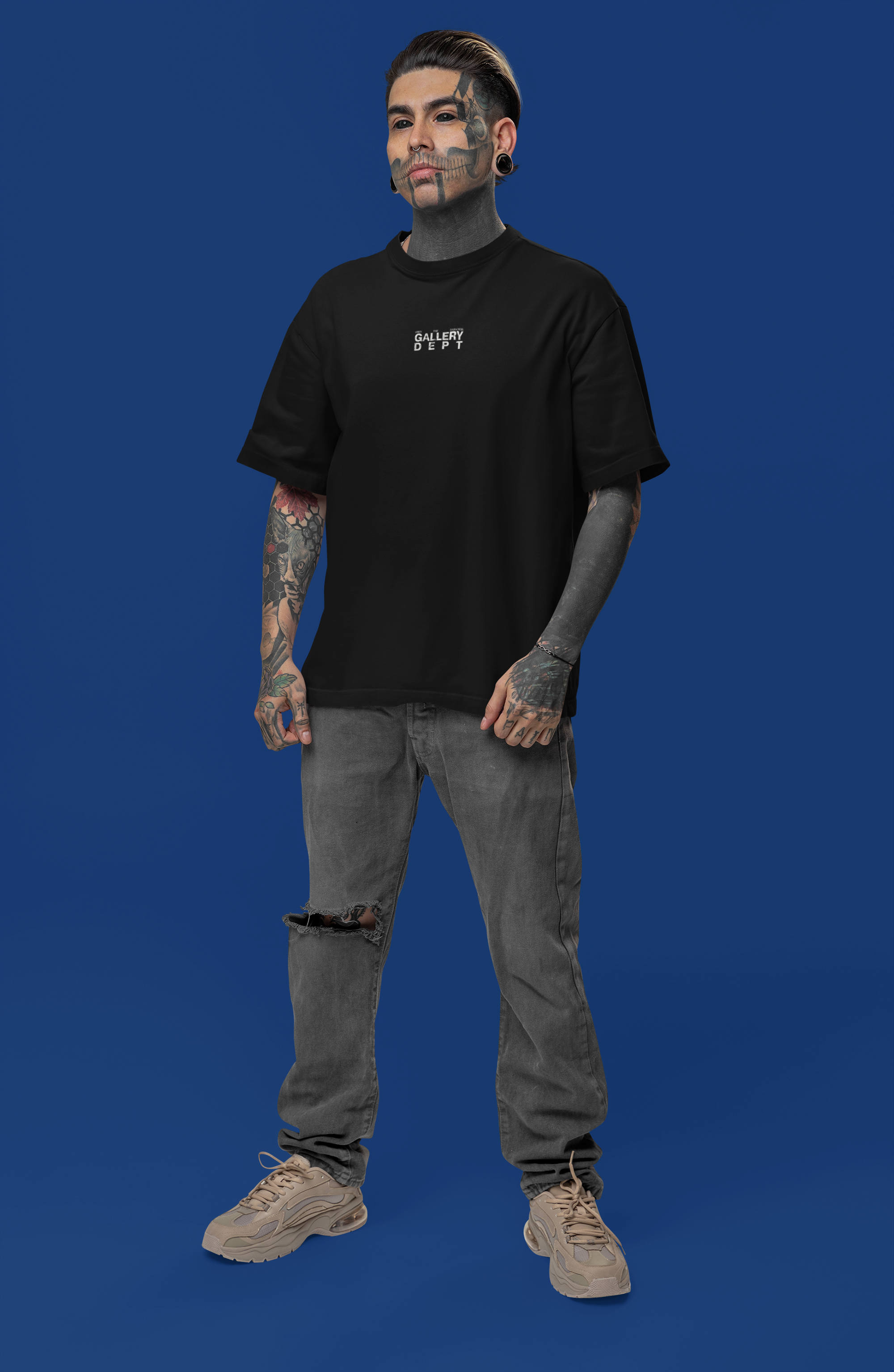 Camiseta Gallery Dept Oversize - Algodón Premium - Estilo Urbano