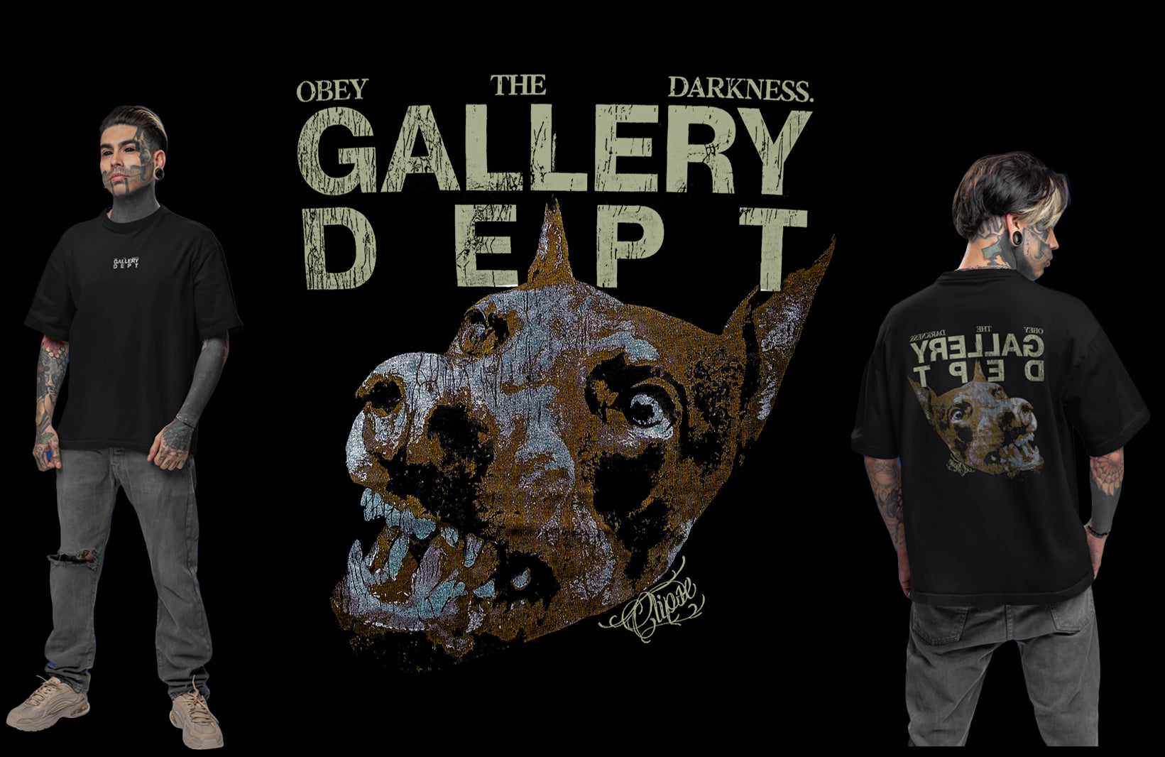 Camiseta Gallery Dept Oversize - Algodón Premium - Estilo Urbano